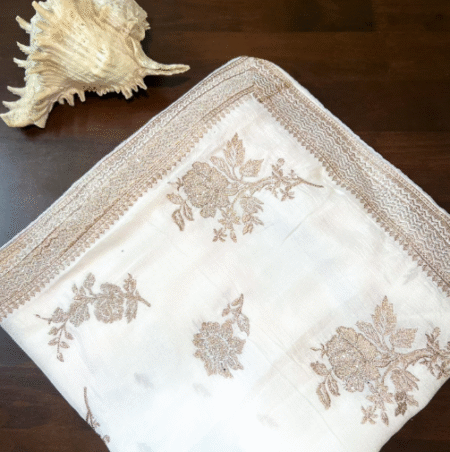 Georgette Mashru Silk Saree